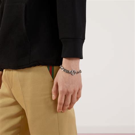 interlocking g chain bracelet|gucci interlocking g.